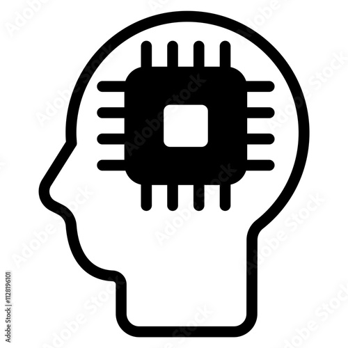 Implantation Solid Icon