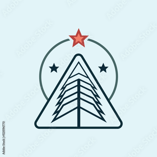 a christmas Logo amp Icon Design