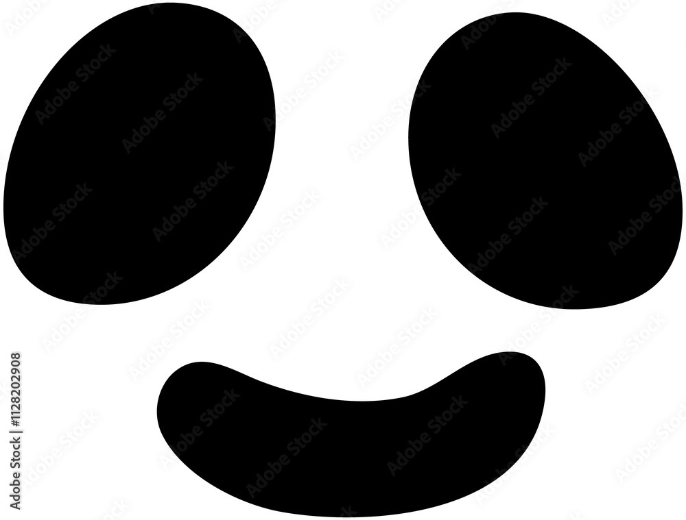 Black Halloween Ghost Face
Black Halloween Ghost Face