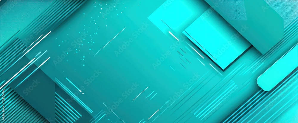 Abstract geometric design with shades of teal and lines for modern backgrounds. Abstract geometric design with shades of teal and lines for modern backgrounds.