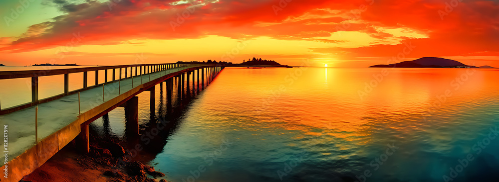Fototapeta premium Landscape picture