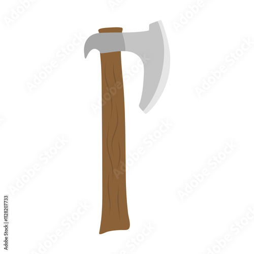 Cartoon axe vector illustration 