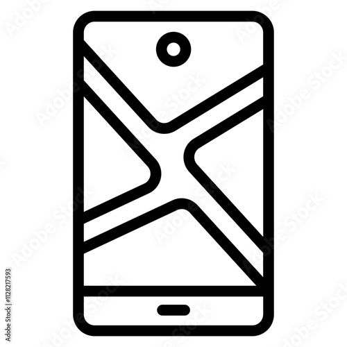 Online maps Line Icon