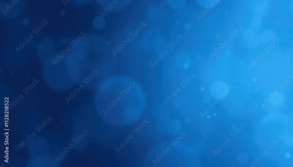 Abstract Blue Background With Bokeh Lights Abstract Blue Background With Bokeh Lights