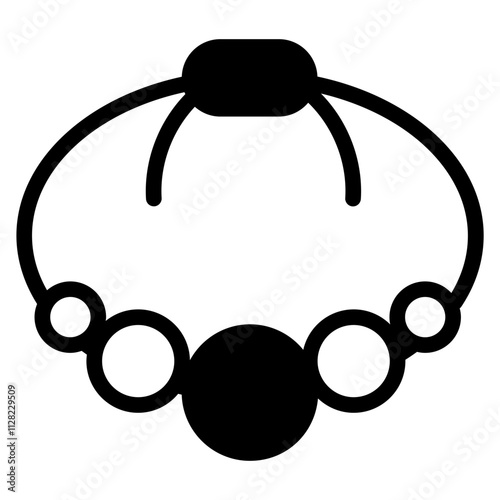 Rope bracelet Solid Icon