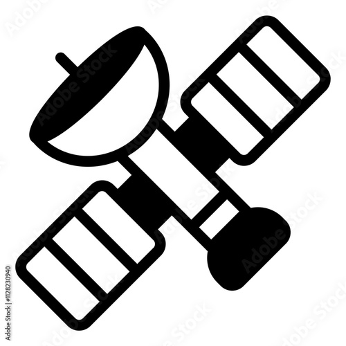 Satelit Solid Icon