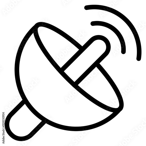 Satelit Line Icon