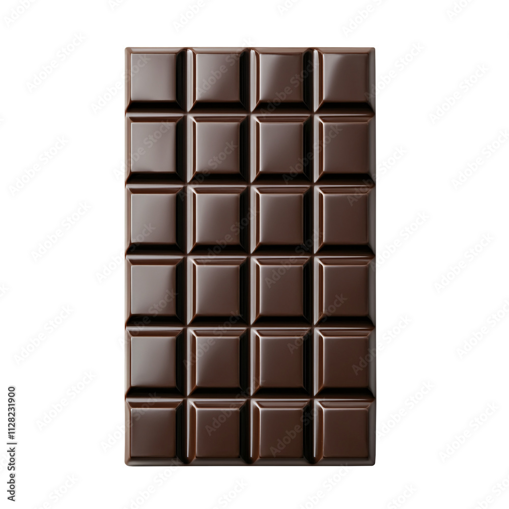 Chocolate Bar Isolated on Transparent Background Chocolate Bar Isolated on Transparent Background