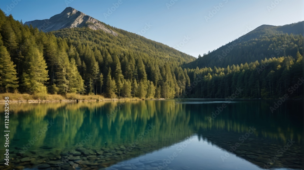 the water is clear the water is clear