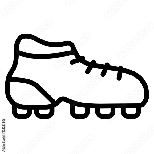 Soccer shoes Line Icon