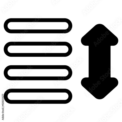 Spacing Solid Icon