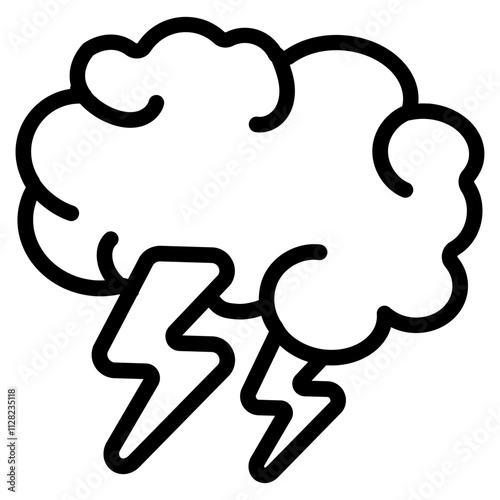 Stress to much Line Icon