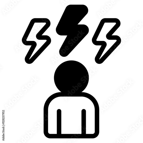 Trauma Solid Icon