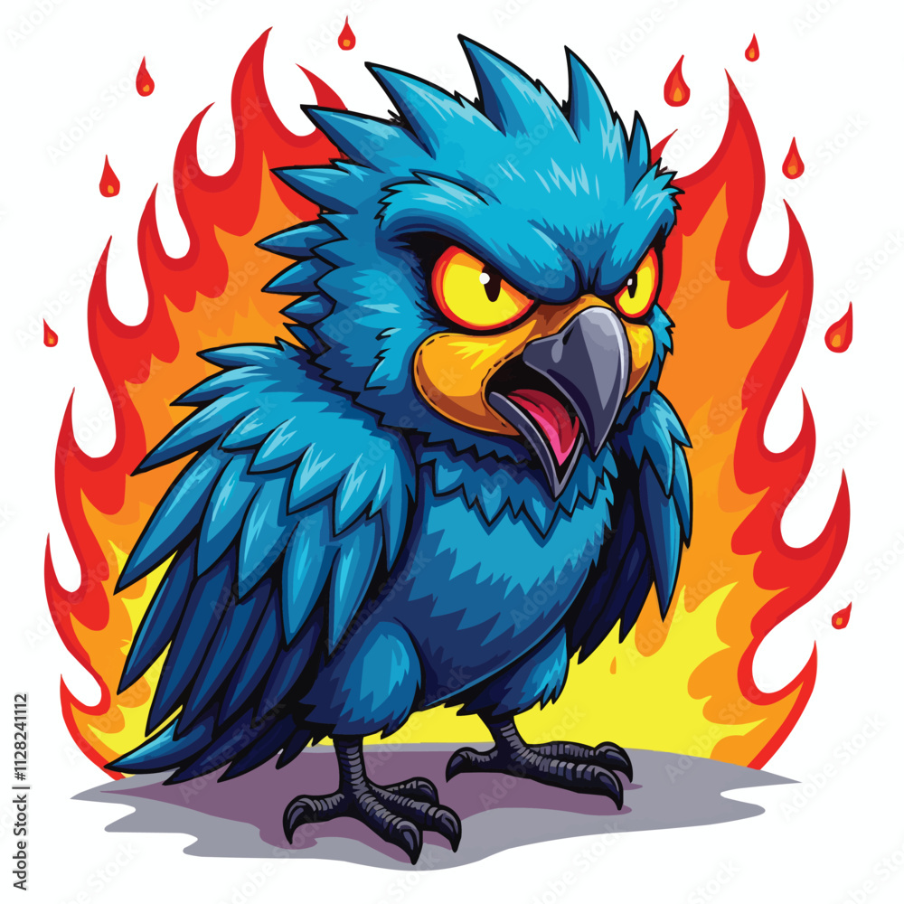 Obraz premium blue and yellow macaw