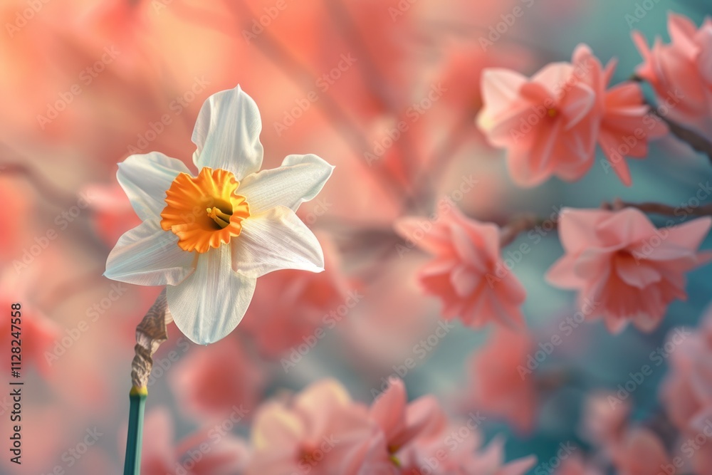 Fototapeta premium cute flower