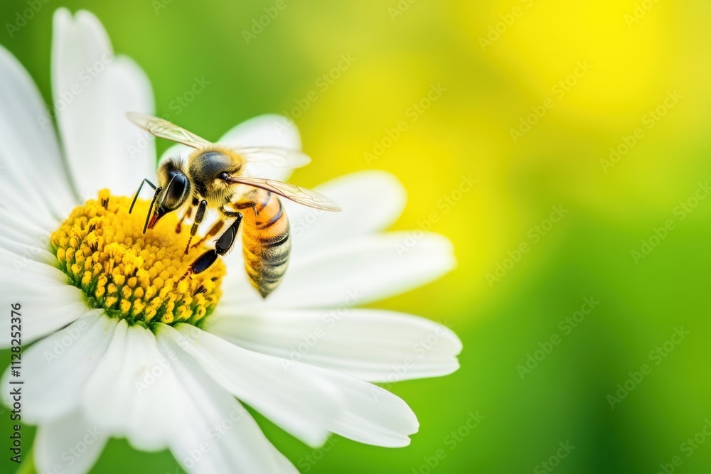 Organizing nature's harmony a closeup of a bee pollinating a blooming flower in a vibrant garden environment capturing the essence of life and organism interactions Organizing nature's harmony a closeup of a bee pollinating a blooming flower in a vibrant garden environment capturing the essence of life and organism interactions