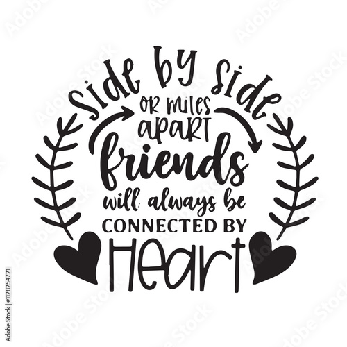 side by side or mules apart background inspirational positive quotes, motivational, typography, lettering design