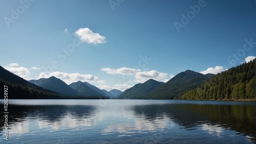 the water is calm
