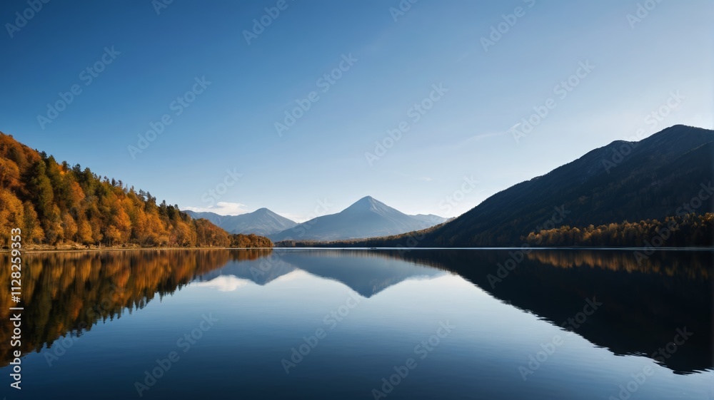 the water is calm the water is calm