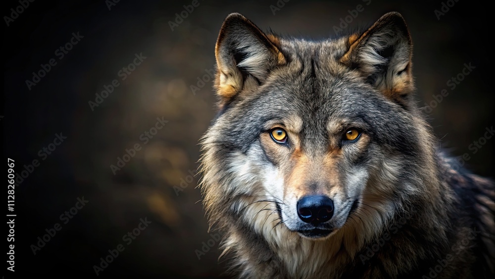 Fierce wolf with intense gaze, wolf, predator, fierce, wild, animal, mammal, nature, carnivore, wilderness, snarl, aggressive Fierce wolf with intense gaze, wolf, predator, fierce, wild, animal, mammal, nature, carnivore, wilderness, snarl, aggressive