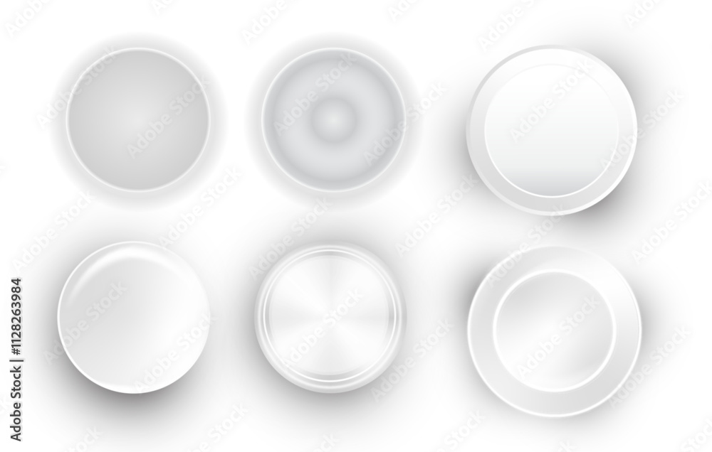 Round Circular silver background design Round Circular silver background design