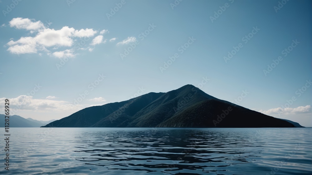 the water is calm
