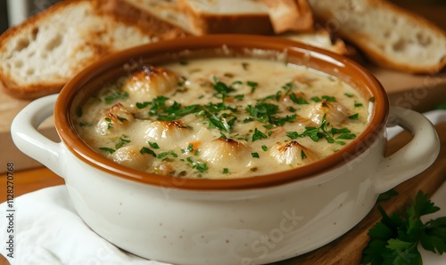 Country French Garlic Soup, Generative AI