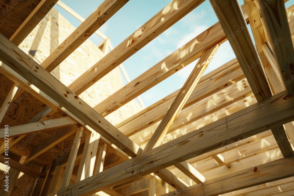 Obraz premium house wooden