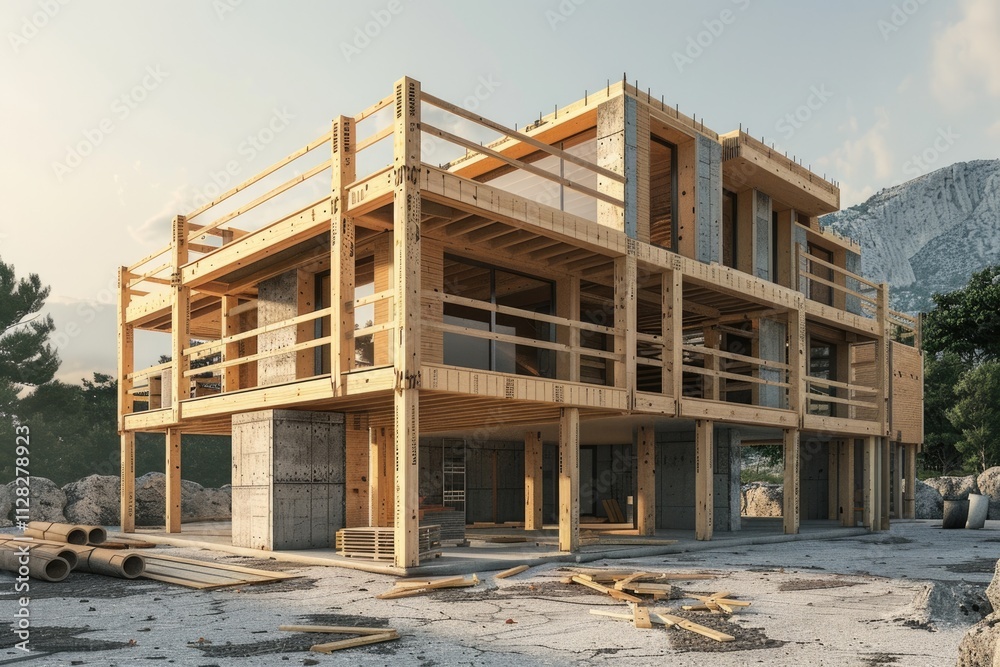 house wooden house wooden