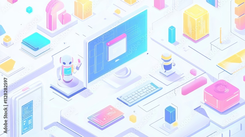 Knowledge Graph Interface: A Minimalist Robotic Sci-Tech Experience
