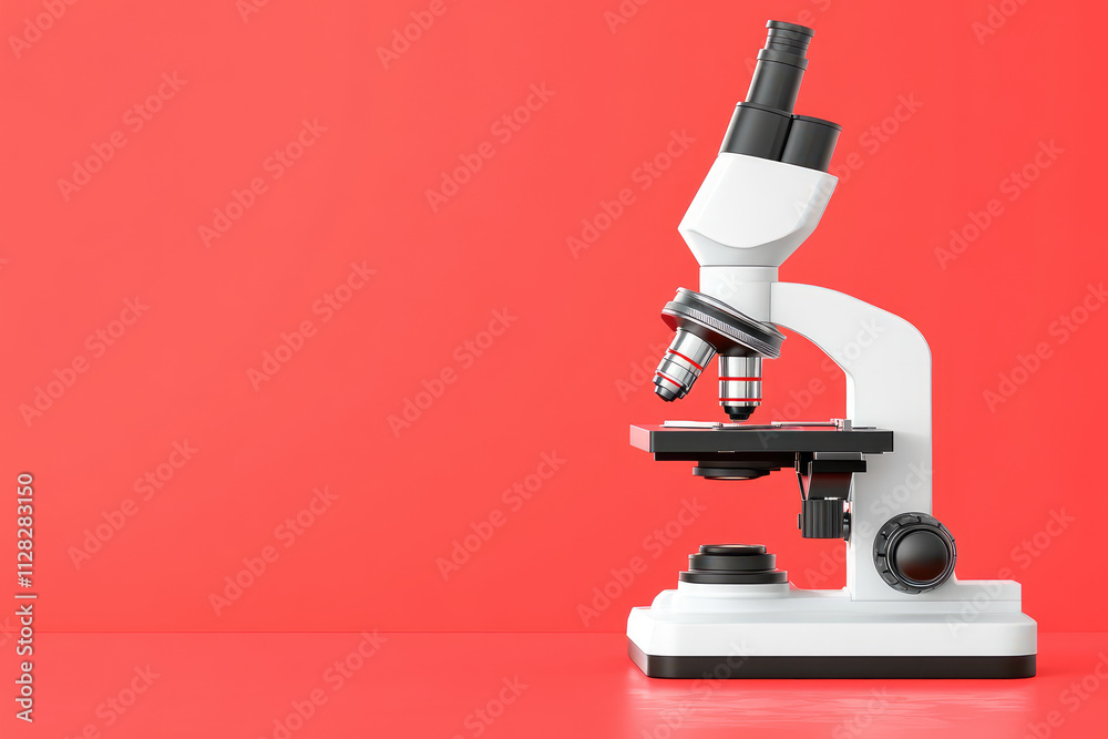 Microscope examination of cell samples in lab setting scientific research focus on biology educational environment Microscope examination of cell samples in lab setting scientific research focus on biology educational environment