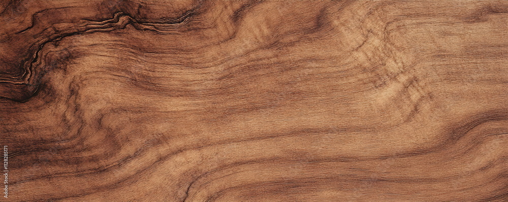 Fototapeta premium Natural teak wood texture, abstract background illustration, high quality old wood texture. Mocha mousse color of the year 2025