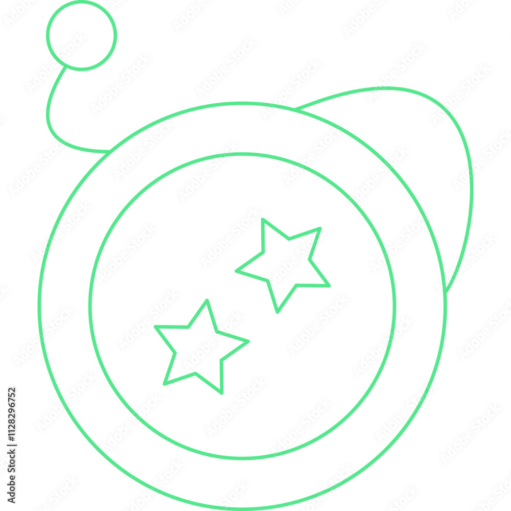 Yoyo icon single vector illustration Yoyo icon single vector illustration
