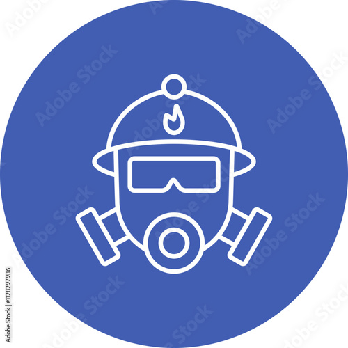 Fireman Mask Icon