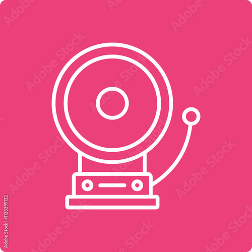 Firefighter Bell Icon