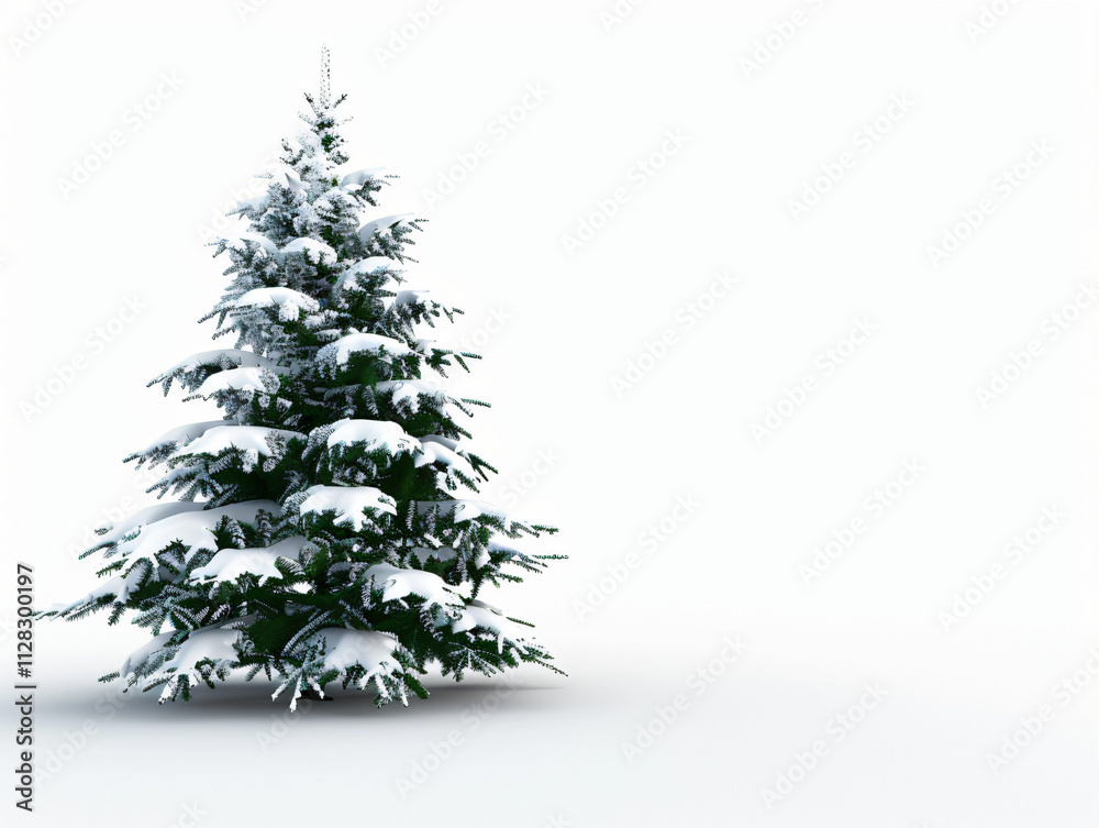 white christmas tree white christmas tree