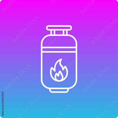 Gas Cylinder Icon