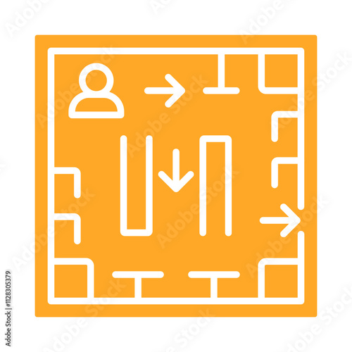 Evacuation Plan Icon