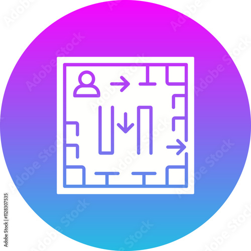 Evacuation Plan Icon