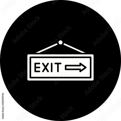 Emergency Exit Icon