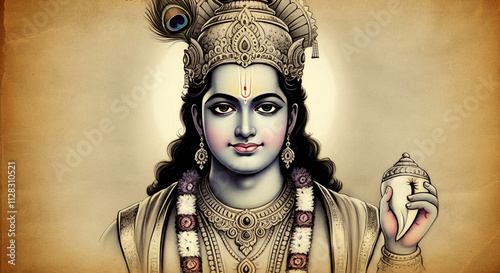 A serene illustration of Lo...