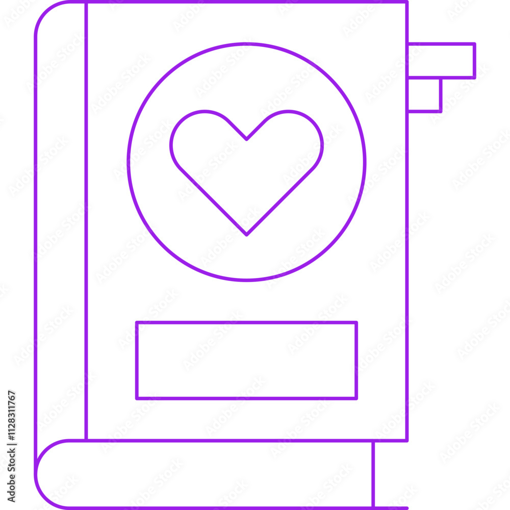 Book icon single vector illustration Book icon single vector illustration