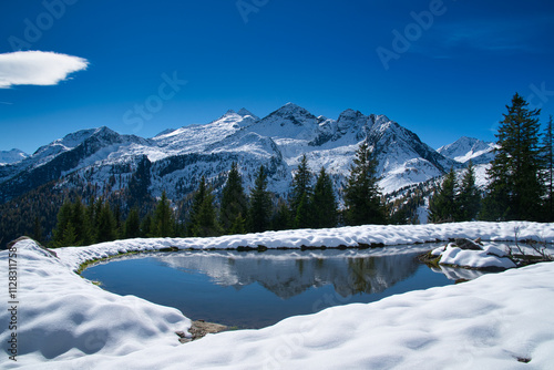 Österreich Wanderung am Plattenkogel am Zillertal/Salzburger Land