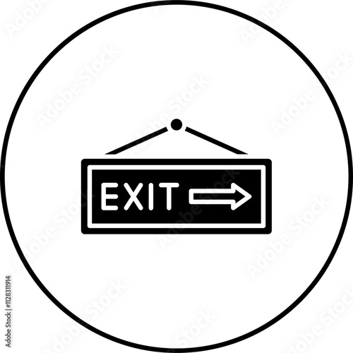 Emergency Exit Icon