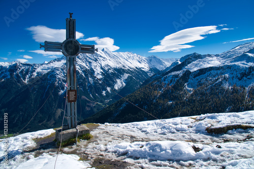 Österreich Wanderung am Plattenkogel am Zillertal/Salzburger Land