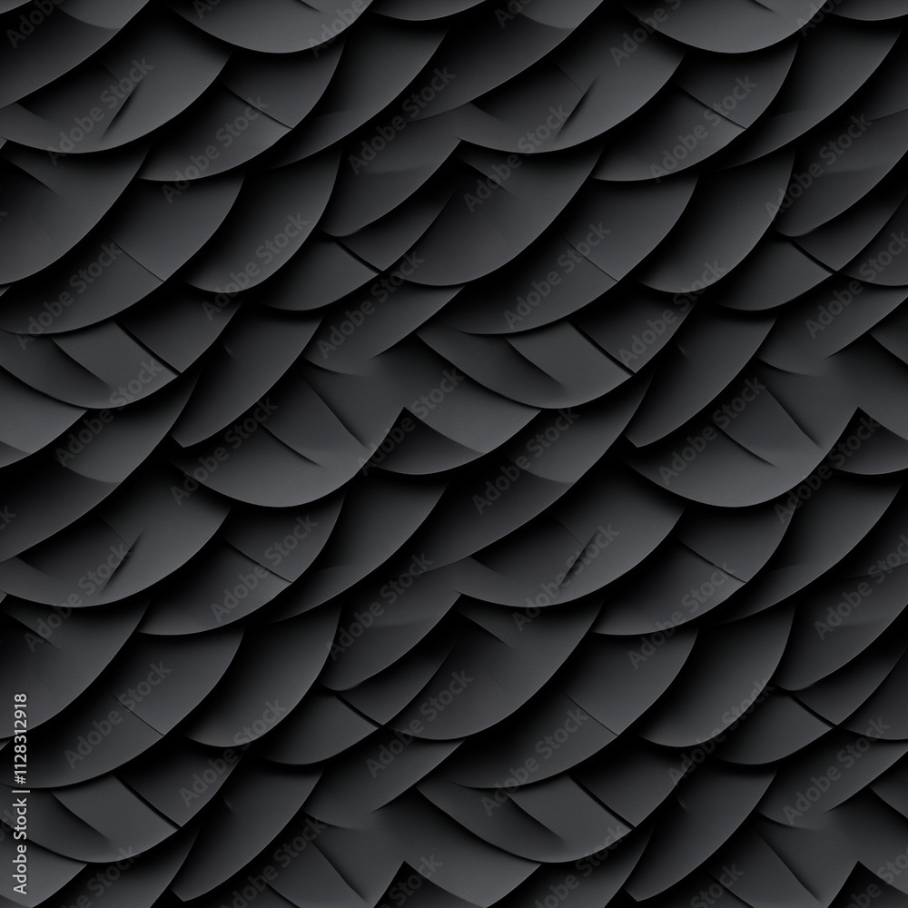 The image is a black and white photo of a leafy pattern. The leaves are arranged in a way that creates a sense of depth and texture The image is a black and white photo of a leafy pattern. The leaves are arranged in a way that creates a sense of depth and texture