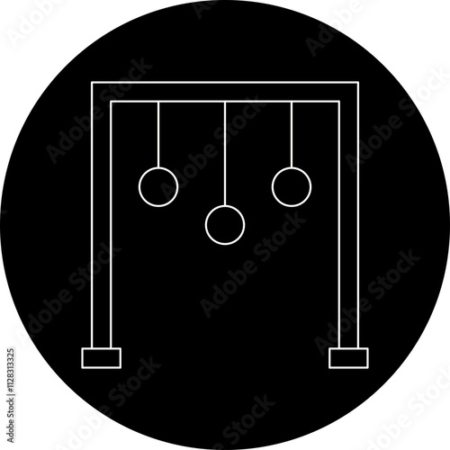 Monkey Bars icon single vector illustration