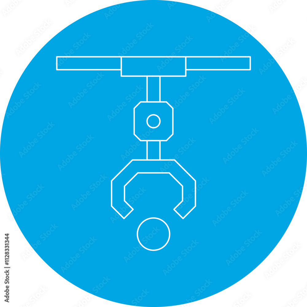 Claw Machine icon single vector illustration Claw Machine icon single vector illustration