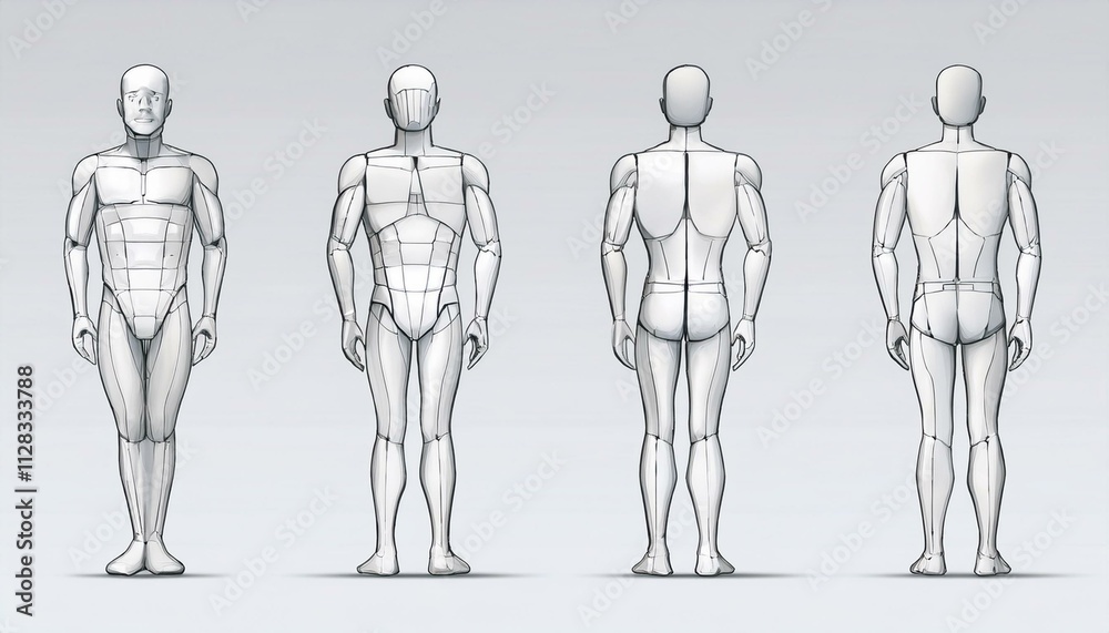 Generated imageChristmas elf holiday character constructor for animation. Front, side and back view set. Body parts, postures, poses collection. Vector illustration. Generated imageChristmas elf holiday character constructor for animation. Front, side and back view set. Body parts, postures, poses collection. Vector illustration.