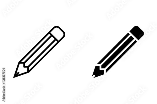 Pencil icon set. edit document icon. edit text icon. pencil. sign up